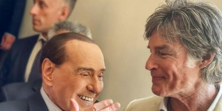 Silvio Berlusconi e Ron Moss (foto: Facebook)