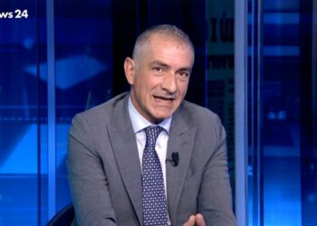 Andrea Costa a Rai News 24