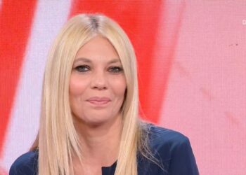 Eleonora Daniele commossa a Storie Italiane (Rai 1, 2022)