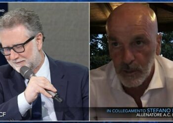 Stefano Pioli a Che tempo che fa