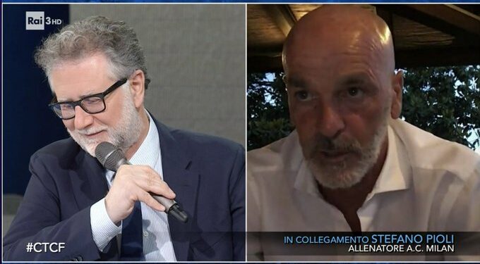 Stefano Pioli a Che tempo che fa