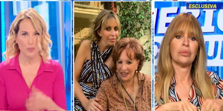 Alessandra Mussolini e Barbara D'Urso, Pomeriggio 5