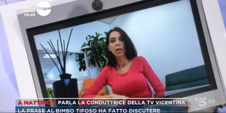 Conduttrice tv Vicenza a Mattino5