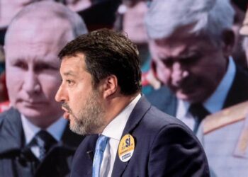 Matteo Salvini, segretario della Lega (LaPresse)