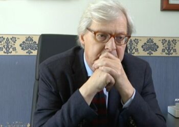 Vittorio Sgarbi a L'Aria che tira