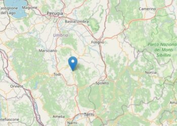 Terremoto oggi Perugia, 5 giugno 2022 (foto: INGV)