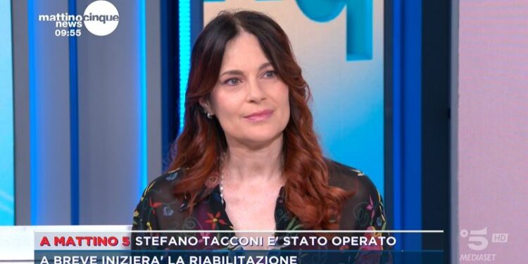 Laura, moglie Stefano Tacconi a Mattino5