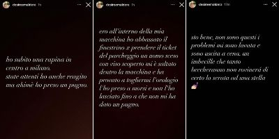 Desirée Maldera vittima di rapina: il racconto (Fonte: Instagram)