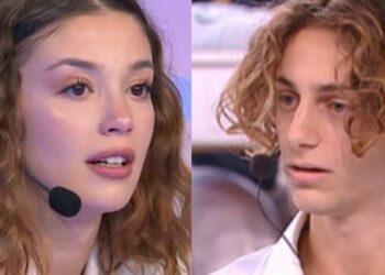 Serena Carella e Albe ad "Amici"