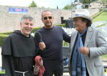 Carlo Conti e Al Bano a Uno Mattina Estate