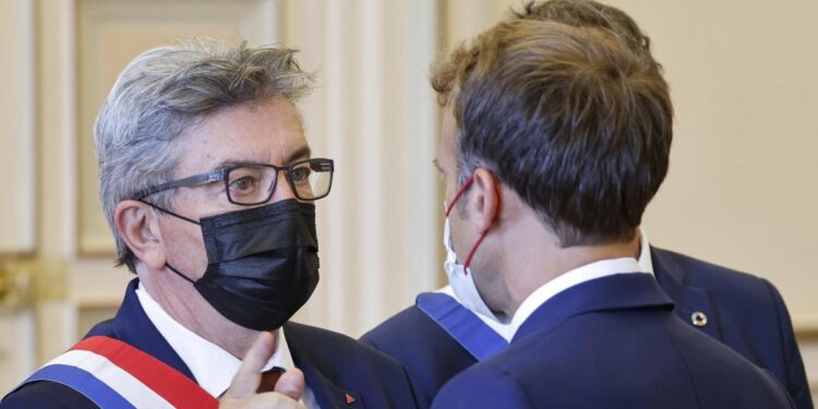 Melenchon e Macron