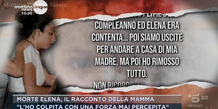 Il caso di Elena Del Pozzo a Mattino5