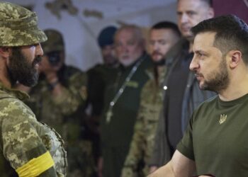 Zelensky al fronte