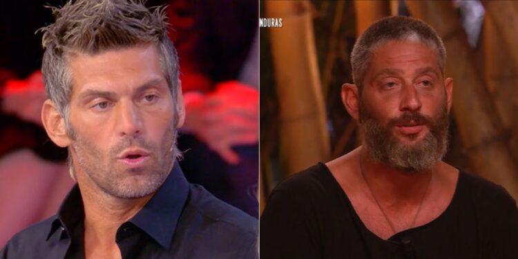 Clemente Russo e Edoardo Tavassi all'Isola dei Famosi (Foto: Screenshot)