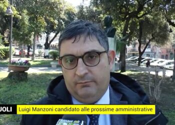 Luigi Manzoni, neo sindaco Pozzuoli (screen da Youtube)