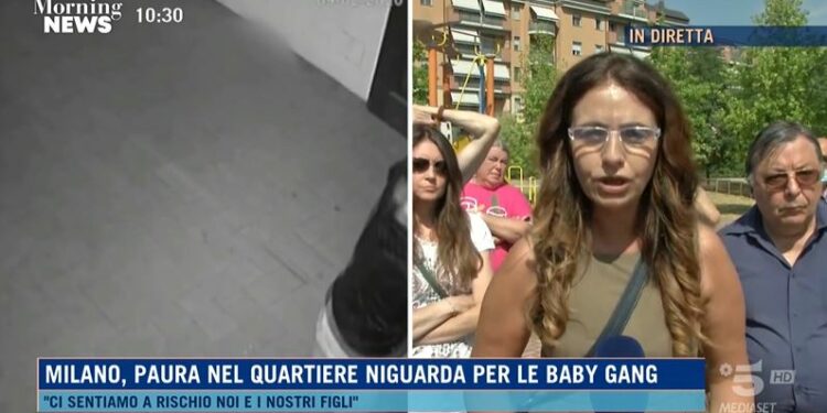 Baby Gang a Milano (Morning News)