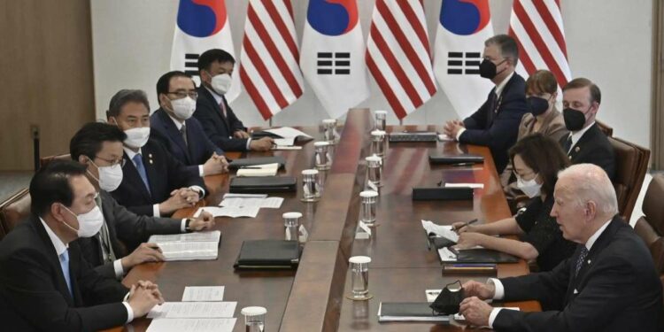 Summit Usa-Sud Corea (LaPresse)