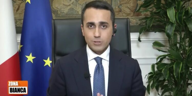 Luigi Di Maio (Zona Bianca, 2022)