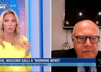 Massimo Galli a Morning News