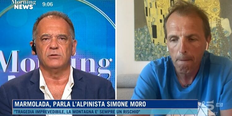 Simone Moro a Morning News