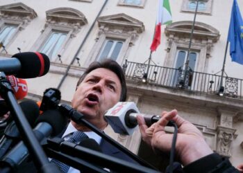 Giuseppe Conte, presidente di M5s (LaPresse)