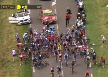 Diretta Tour de France 2022, 10^ tappa (screen: Eurosport)