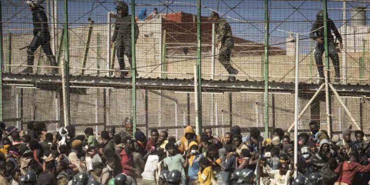 Migranti a Melilla