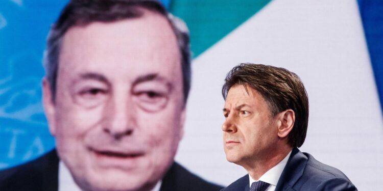 Conte e Draghi