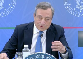 Draghi, conferenza stampa