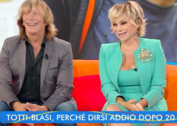 Carmen Russo e Enzo paolo Turchi, Estate in diretta