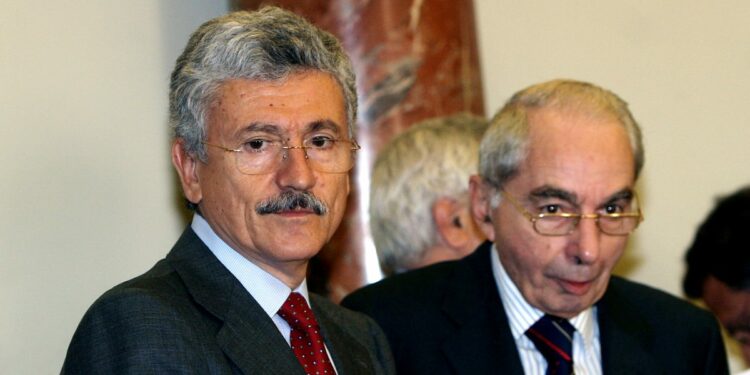 D'Alema e D'Amato