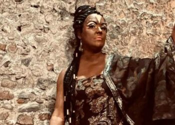 Anna Netrebko in versione Aida (foto: Instagram)