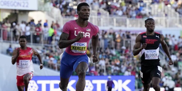 Fred Kerley atletica Diamond