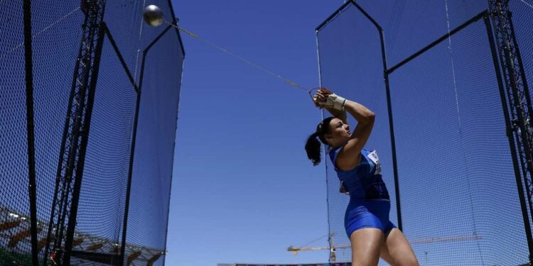 Sara Fantini atletica (Foto LaPresse)