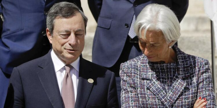 Draghi con Lagarde