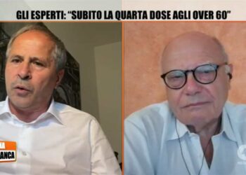 Andrea Crisanti e Massimo Galli a Zona Bianca