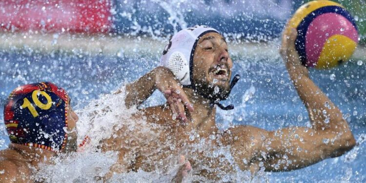 Diretta Italia Francia, quarti Europei pallanuoto 2022 (Foto LaPresse)