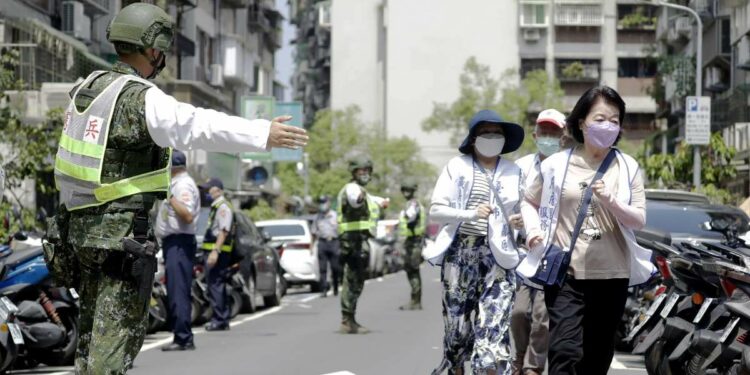 esercitazioni militari Taiwan