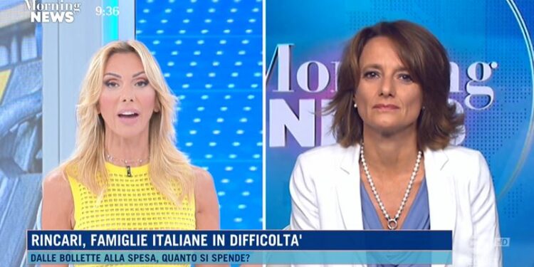 La ministra Bonetti a Morning News