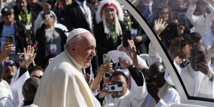 Papa Francesco in Canada