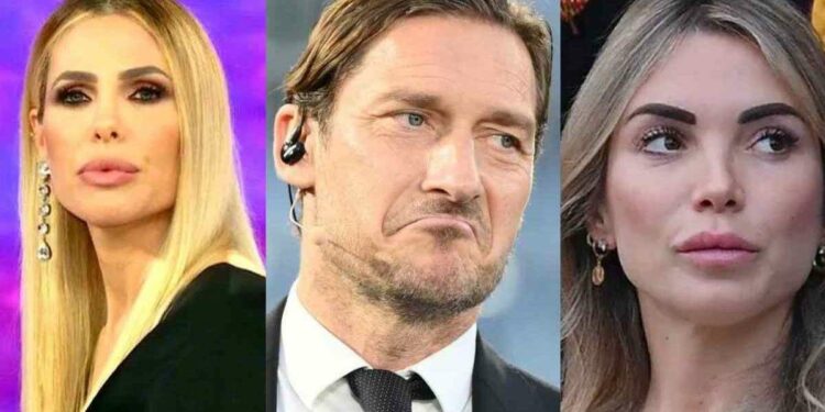 Ilary Blasi, Francesco Totti e Noemi Bocchi (Foto: web)