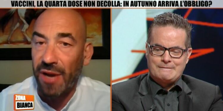 Bassetti vs Klaus Davi a Zona Bianca