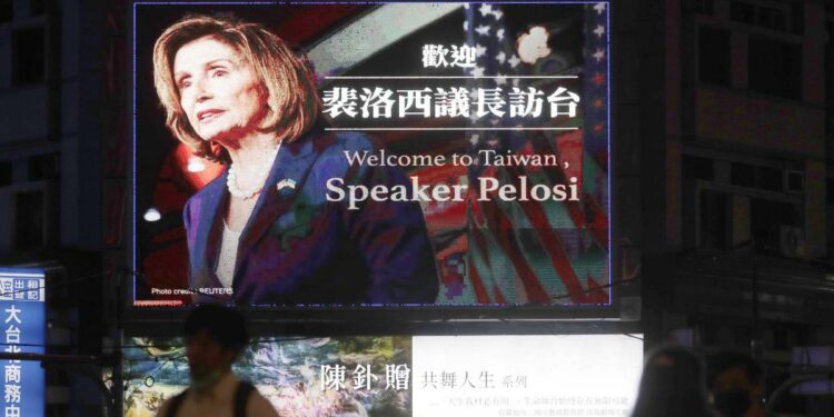 Pelosi a Taiwan