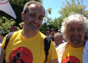 Matteo Incerti e Beppe Grillo (Foto: Facebook)