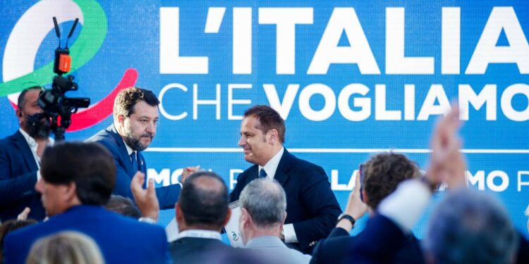 Lega, Salvini e Siri