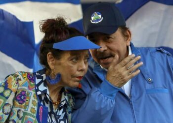 Daniel Ortega e sua moglie, Rosario Murillo (Lapresse)