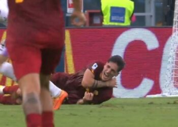 Infortunio Zaniolo in Roma-Cremonese