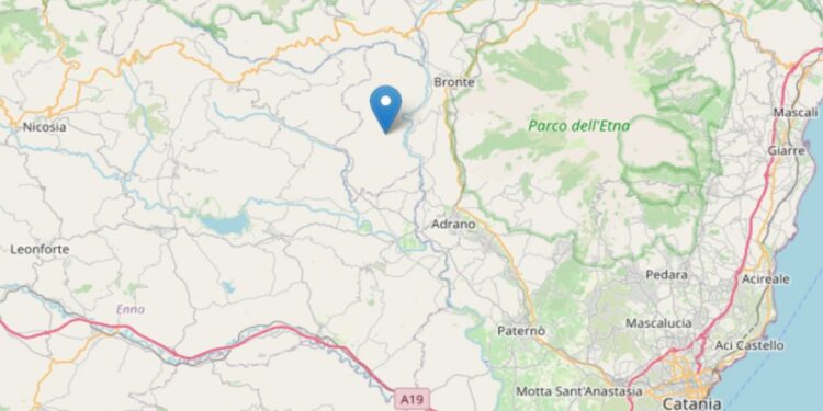 Terremoto a Bronte, in Sicilia (Ingv)