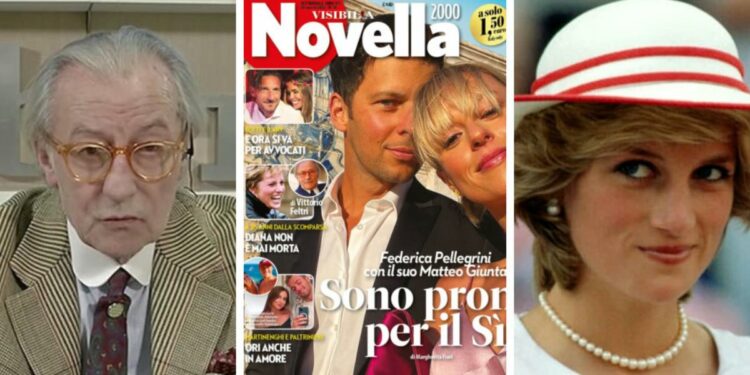 Vittorio Feltri ricorda Lady Diana su Novella 2000