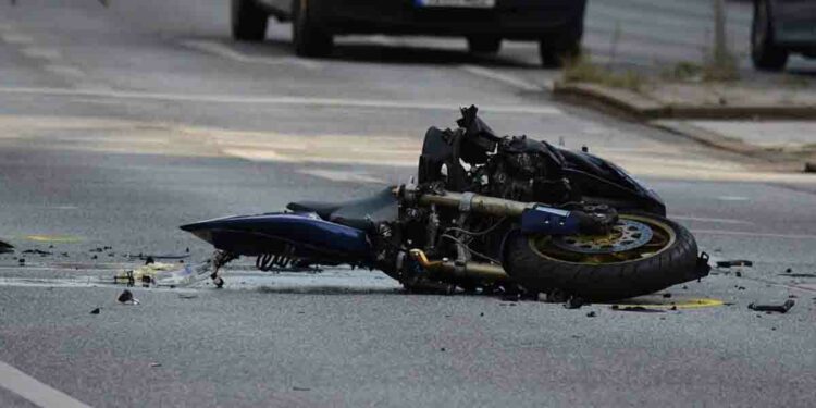 Incidente moto, immagine repertorio (Foto: Pixabay)